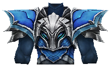 Blue Eye Light Wizard Armor