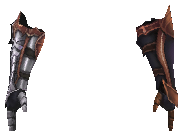 Silver Heart Light Wizard Gloves