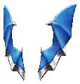 Blue Eye Light Wizard Helmet
